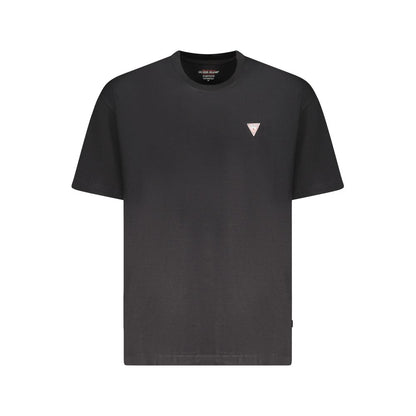 T-shirt homme Guess Jeans Nero en coton