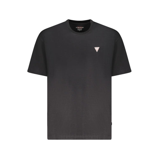 Guess Jeans Nero Cotton Mens T-Shirt - Urban Style Essential
