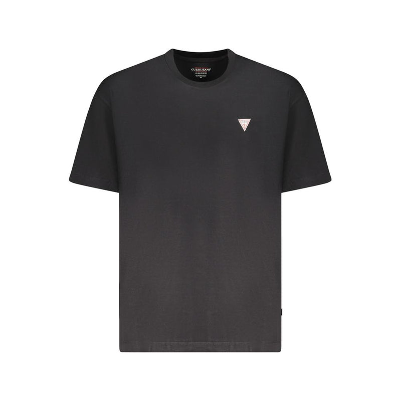 Guess Jeans Nero Katoenen Heren T-shirt