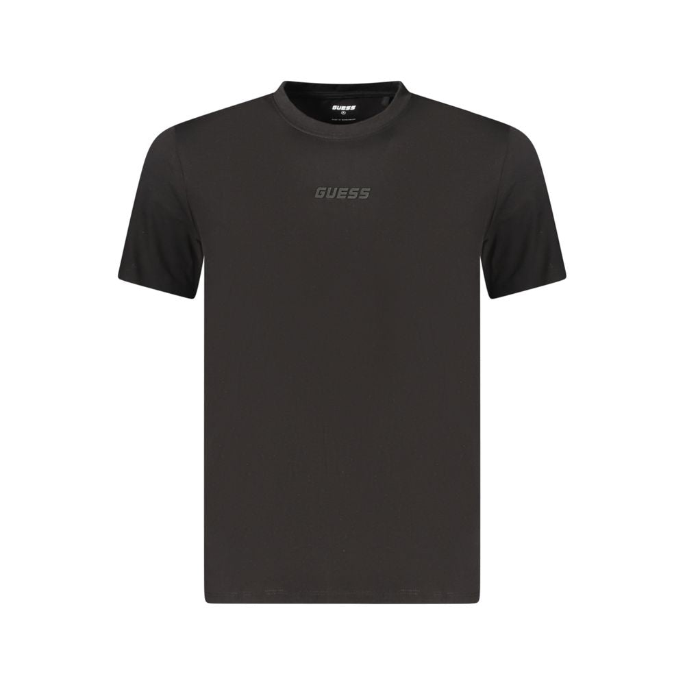 Guess Jeans Nero T-Shirt en Coton pour Hommes