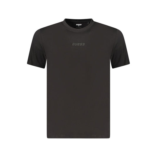 Guess Jeans Nero Cotton Men T-Shirt
