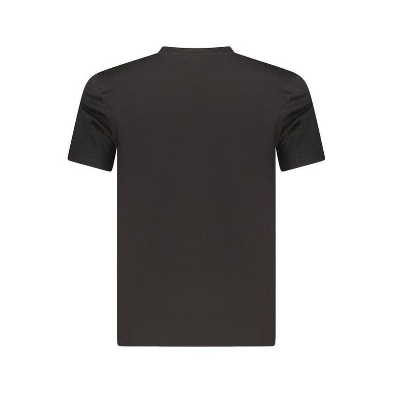 Guess Jeans Nero T-Shirt en Coton pour Hommes