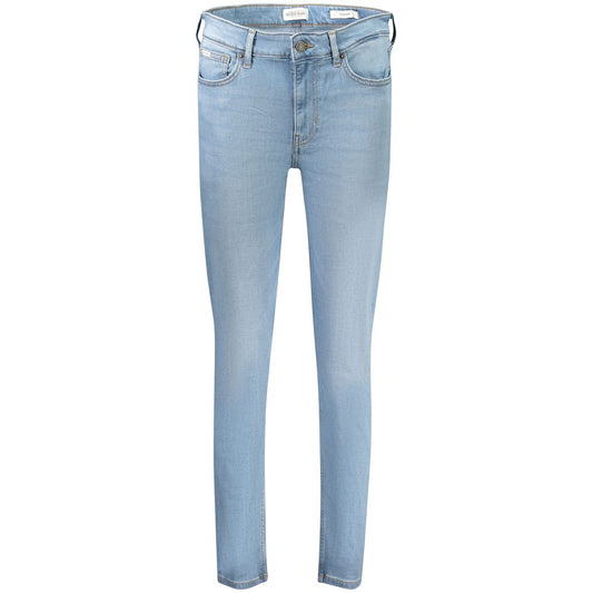 Guess Jeans Azzurro Lyocell Women's Skinny Jeans