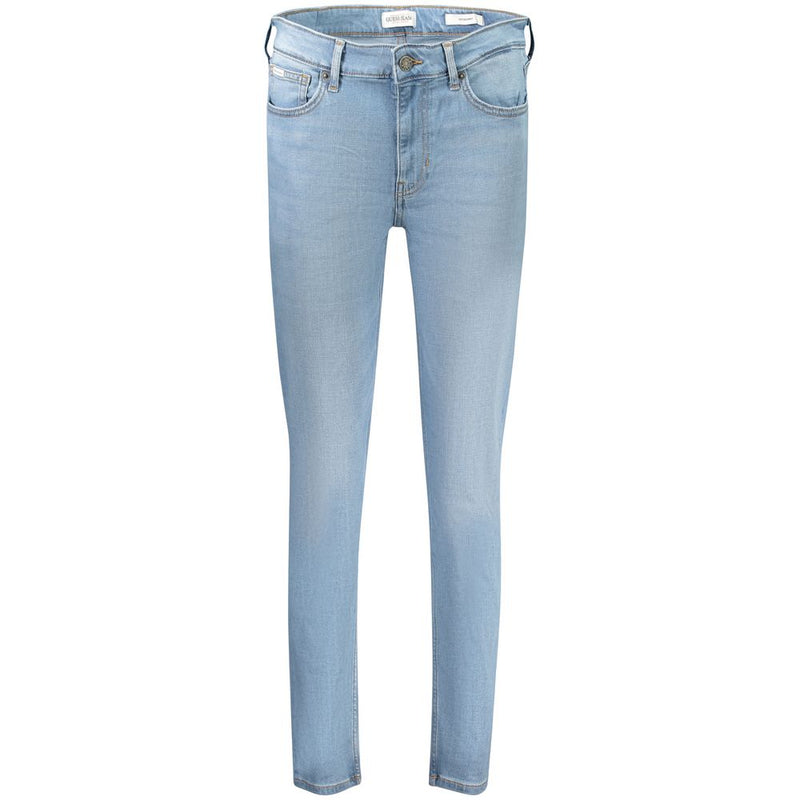 Guess Jeans Azzurro Lyocell Women's Skinny Jeans