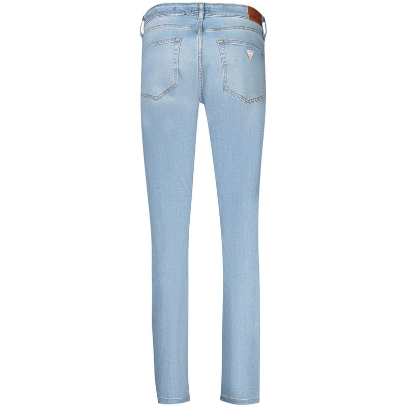 Guess Jeans Azzurro Lyocell Women's Skinny Jeans