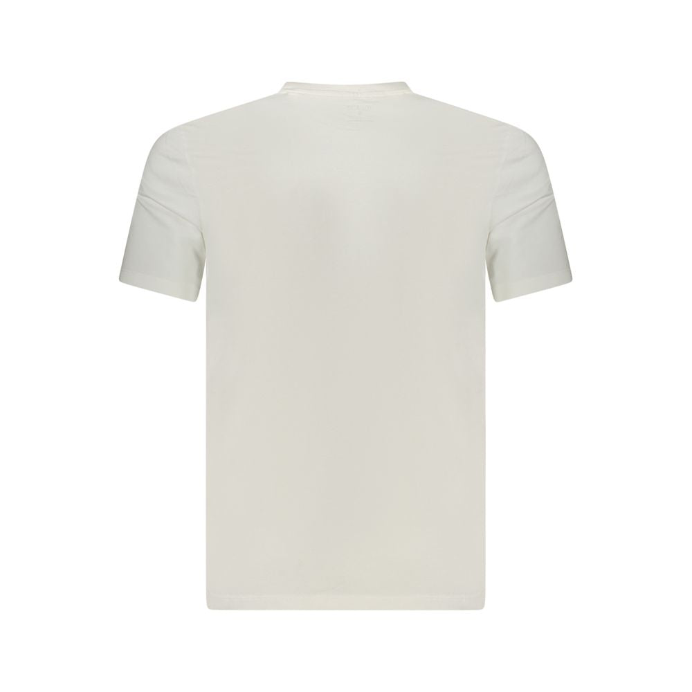 Guess Jeans White Cotton T-Shirt for Men