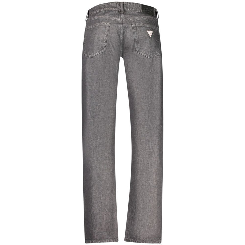 Guess Jeans Black Cotton Men's Jean - Straight-Leg Style