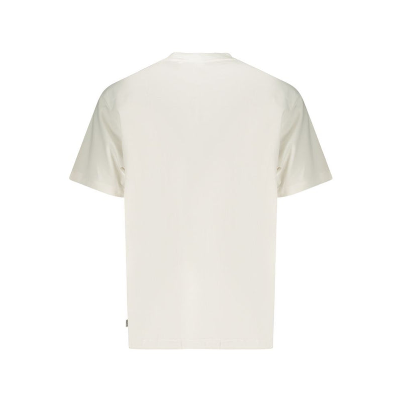 Guess Jeans White Cotton Men's T-Shirt - Timeless Essential