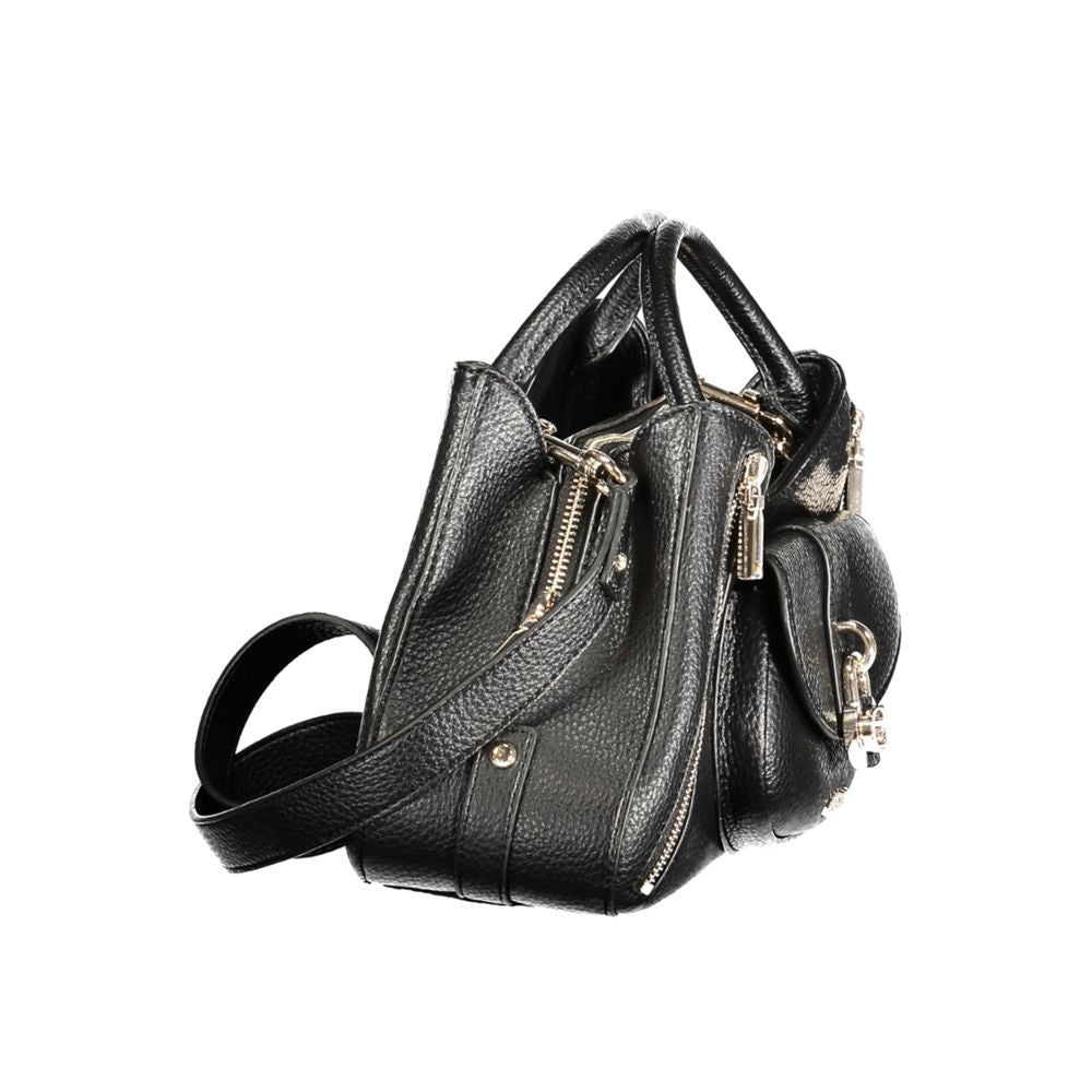 Guess Jeans Nero Poliuretano Women Handbag - Elegant Black Design