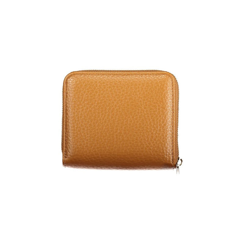 Guess Jeans Brown Polyurethane Women Wallet - Stylish & Functional