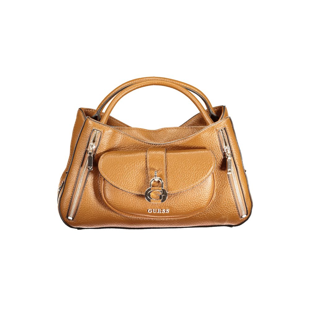 Guess Jeans Jessa Handbag Marrone - Polyurethane Women’s Bag