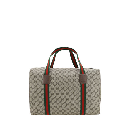 Bagages et articles de voyage Gucci marron en polyéthylène