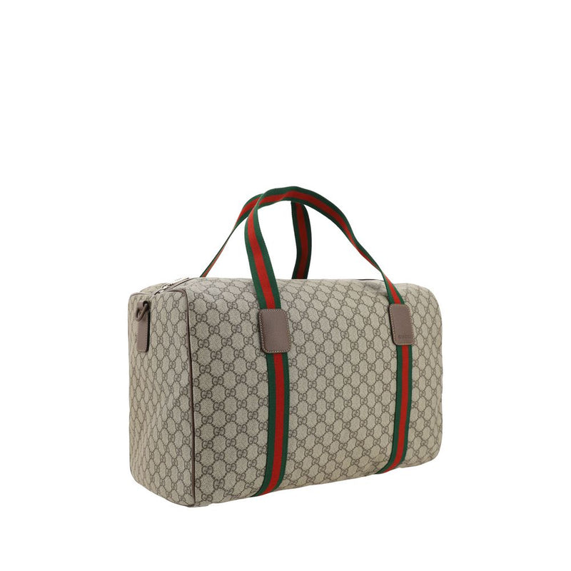 Bagages et articles de voyage Gucci marron en polyéthylène