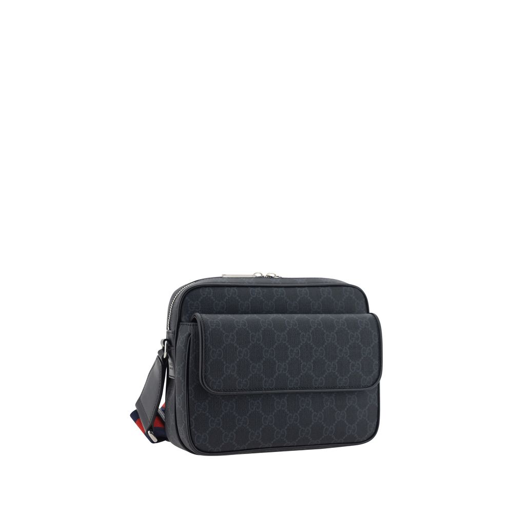 Gucci Grijze Polyethyleen Schoudertas