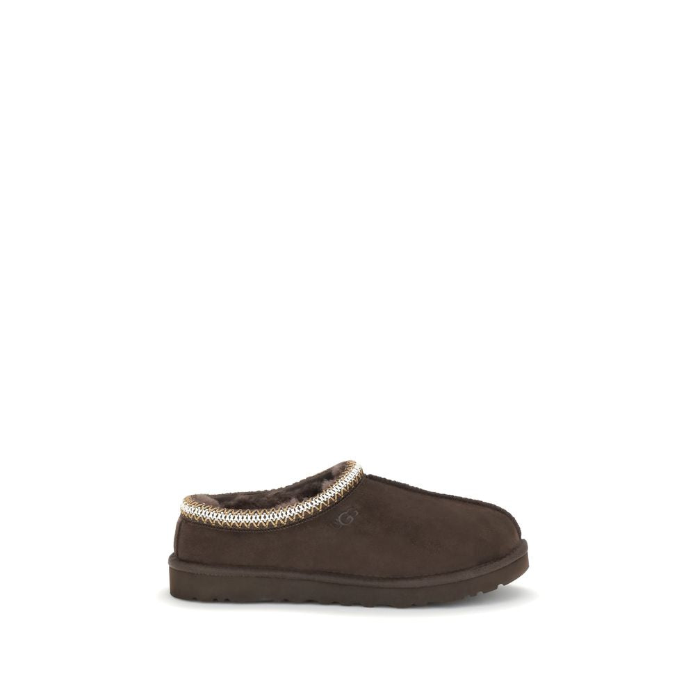 UGG Tasman II Brown Leather Mules for Men
