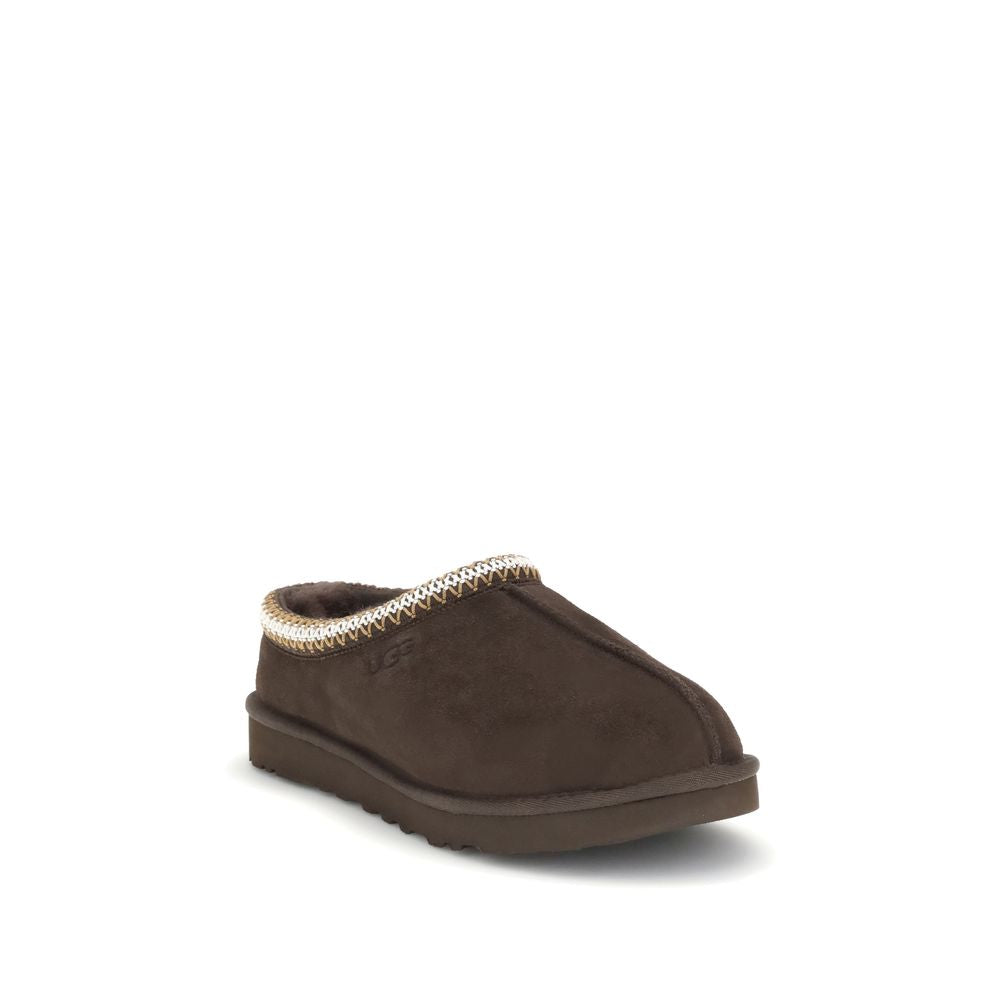 UGG Tasman II Brown Leather Mules for Men