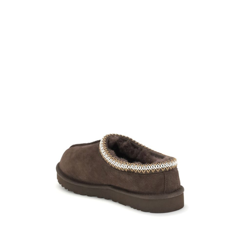 UGG Tasman II Brown Leather Mules for Men