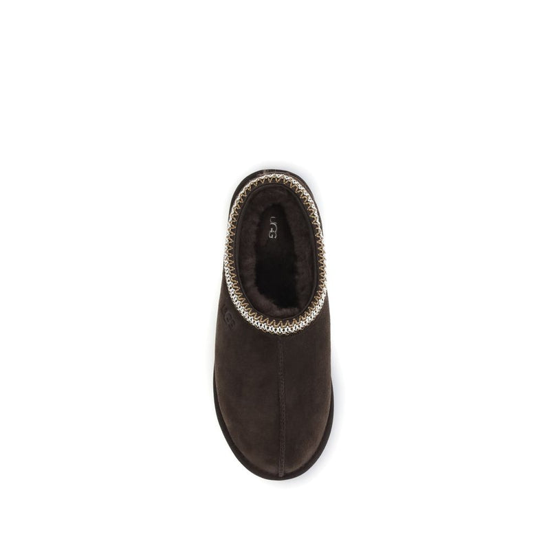 UGG Tasman II Brown Leather Mules for Men
