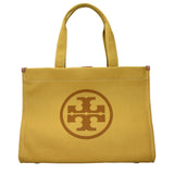 Tory Burch Yellow Fabric Shoulder Bag - Chic and Functional