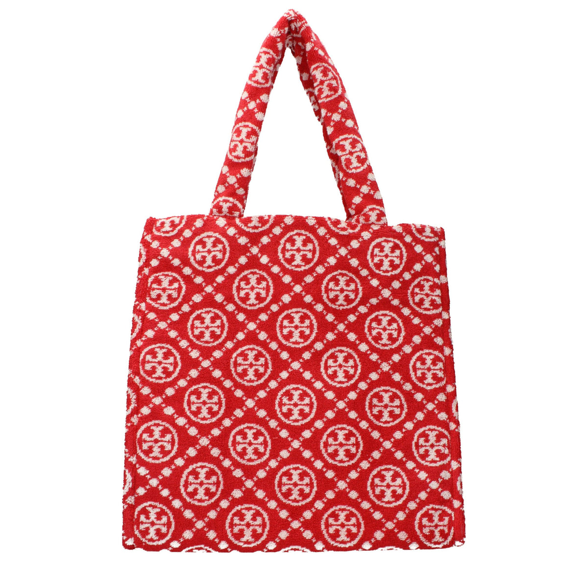 Tory Burch Red Cotton-Like Shoulder Bag - Stylish & Versatile