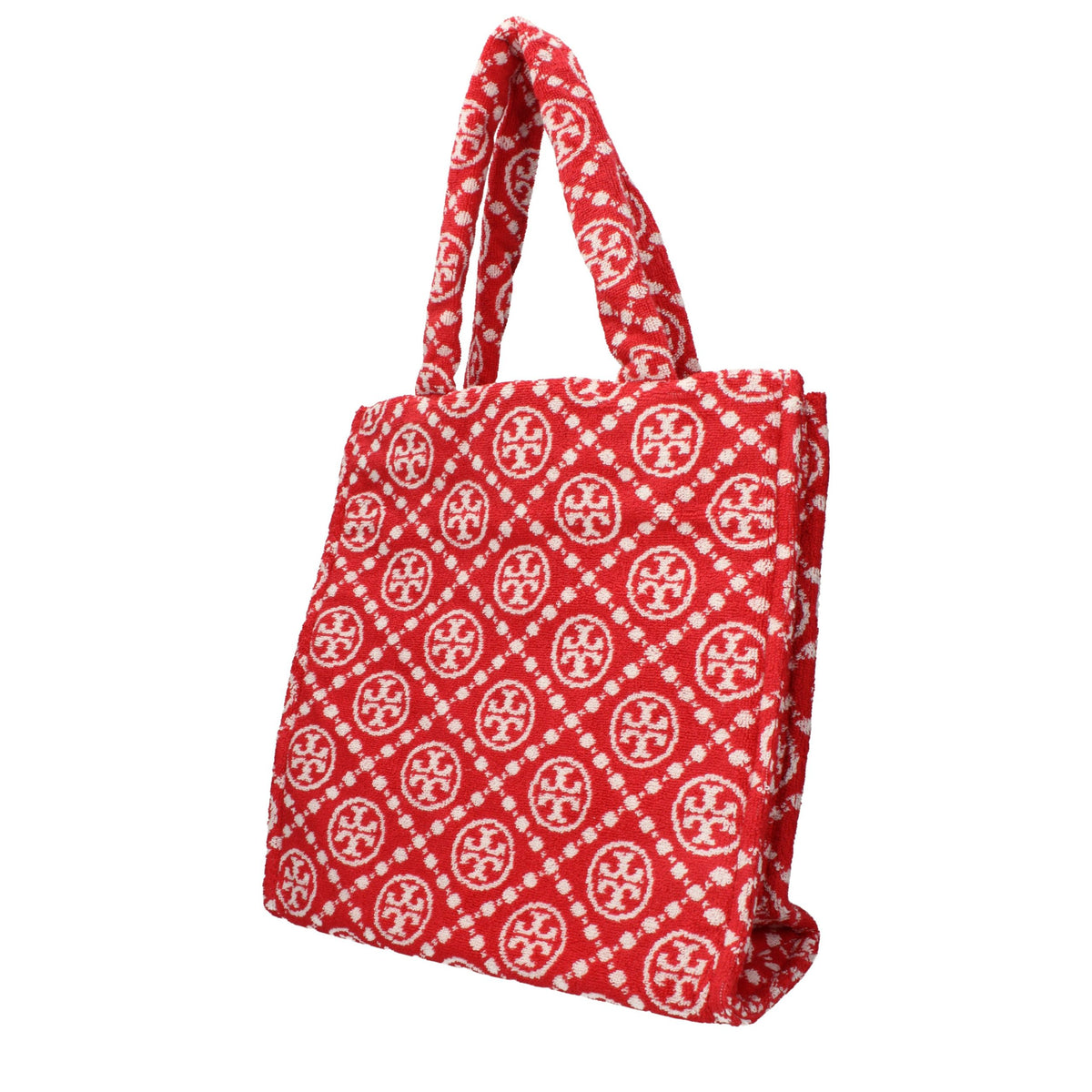 Tory Burch Red Cotton-Like Shoulder Bag - Stylish & Versatile
