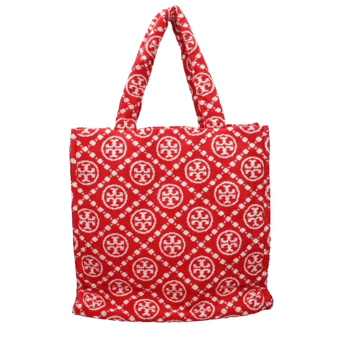 Tory Burch Red Cotton-Like Shoulder Bag - Stylish & Versatile