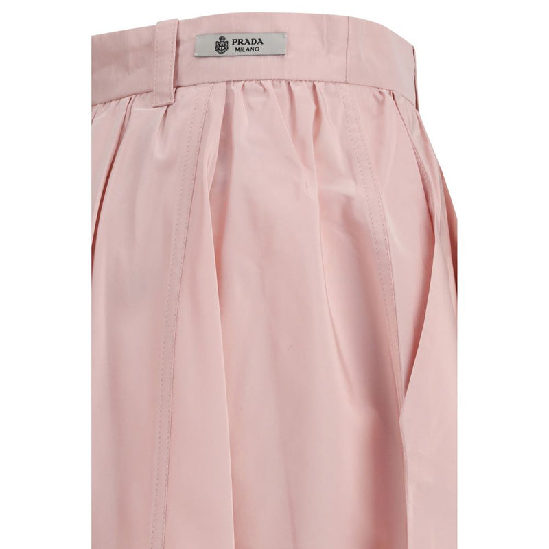 Prada Multicolor Silk Long Skirt - SS26 Collection