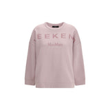 Max Mara Purple Cotton Sweatshirt - Oversized Comfort