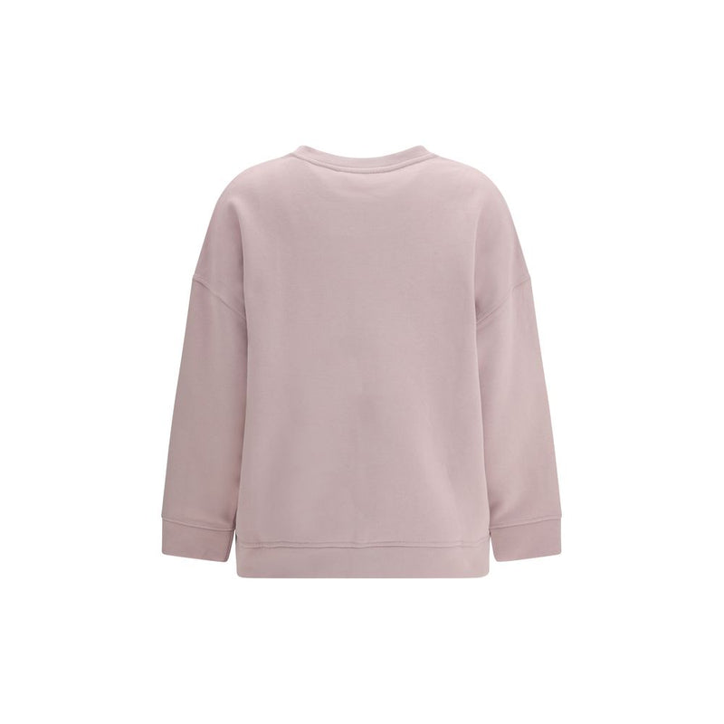 Max Mara Purple Cotton Sweatshirt - Oversized Comfort