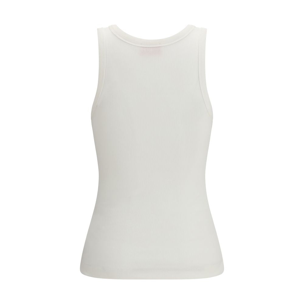 Diesel T-Anki-Od Top en Coton Blanc pour Femmes