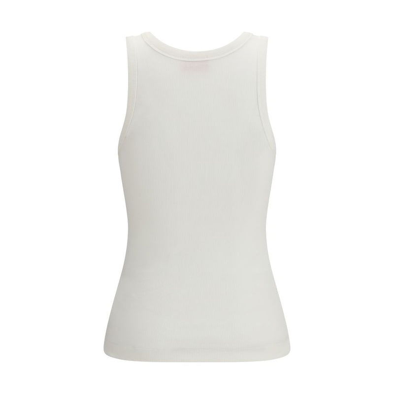 Diesel T-Anki-Od Top en Coton Blanc pour Femmes