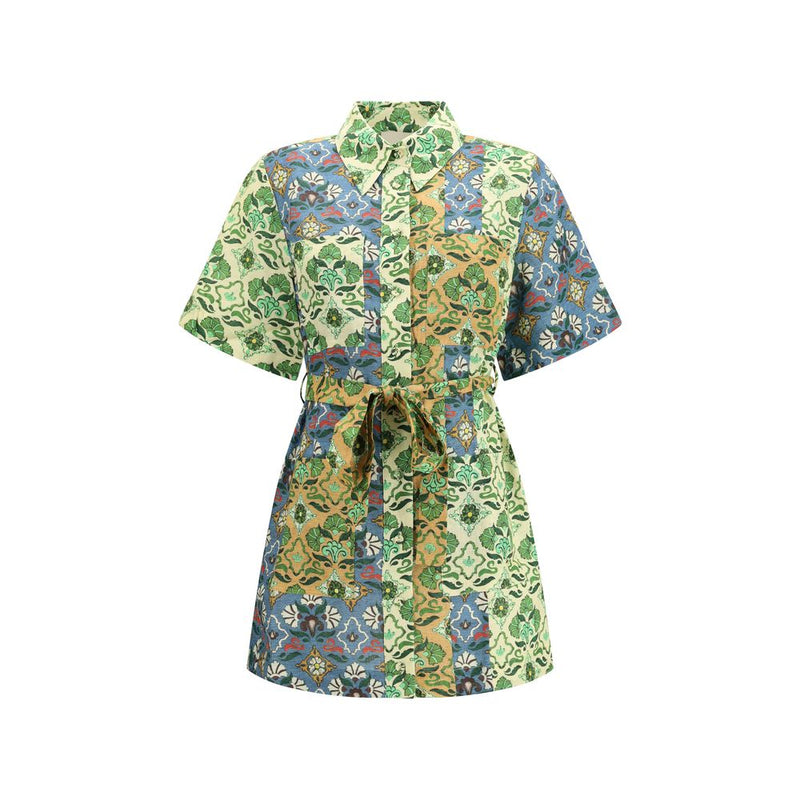 Alemais Ali Spliced Mini Dress - Élégante Robe Mini Multicolore