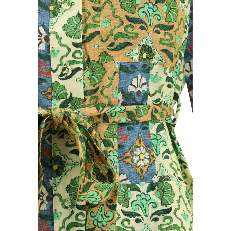 Alemais Ali Spliced Mini Dress - Élégante Robe Mini Multicolore