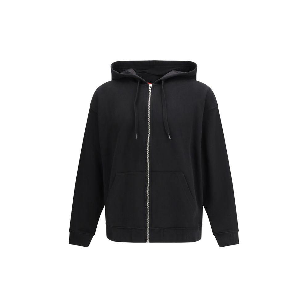 Diesel Zwarte Katoenen Sweatshirt