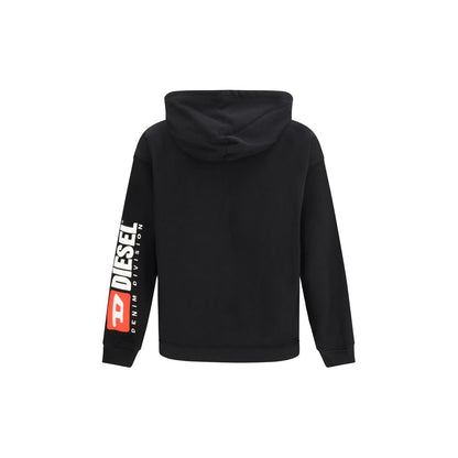 Diesel Zwarte Katoenen Sweatshirt