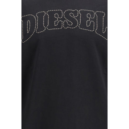 Diesel Zwarte Katoenen Sweatshirt