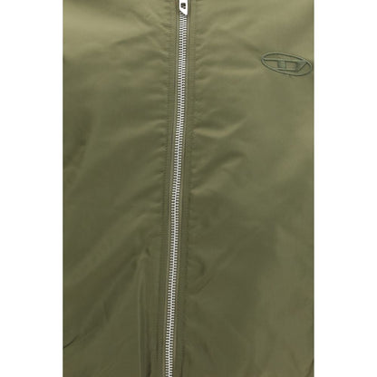 Blouson aviateur bicolore en polyamide Diesel