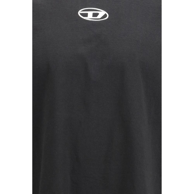 Diesel zwart katoenen T-shirt