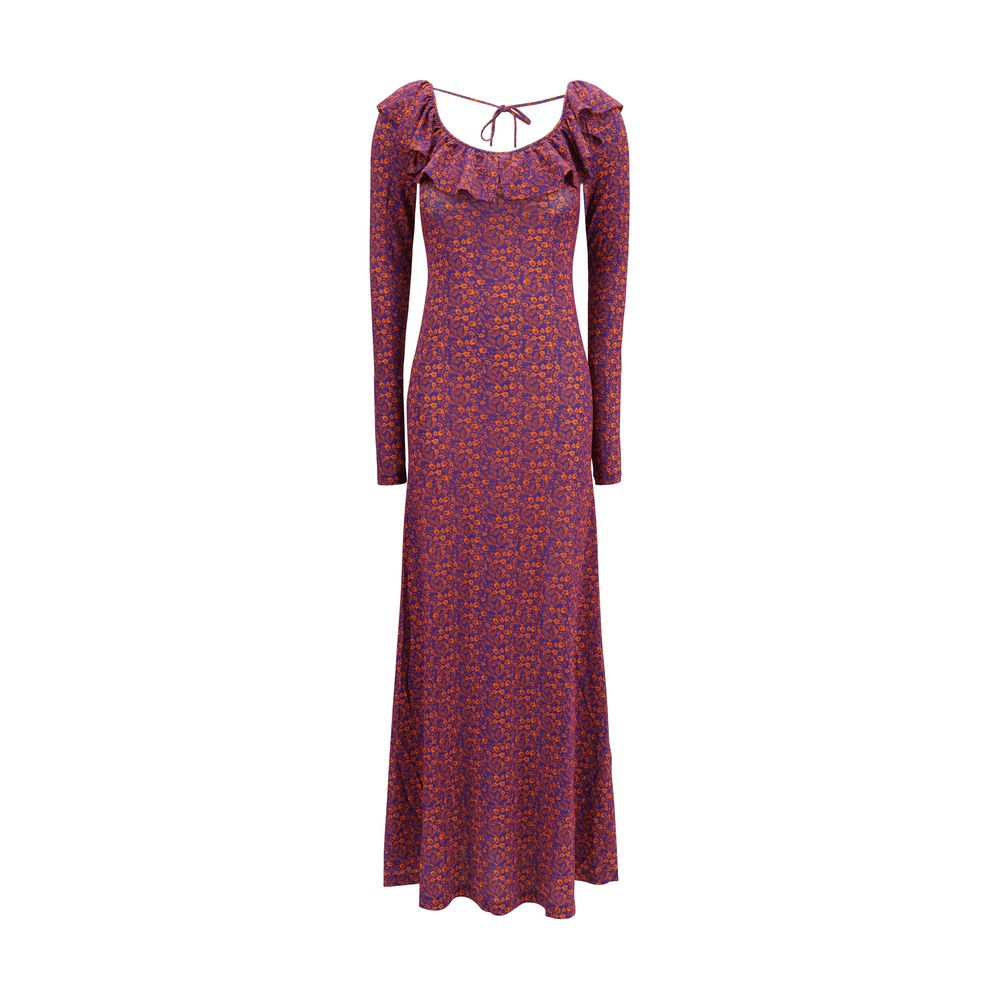 Robe Casual Multicolore en Viscose Kristina Ti