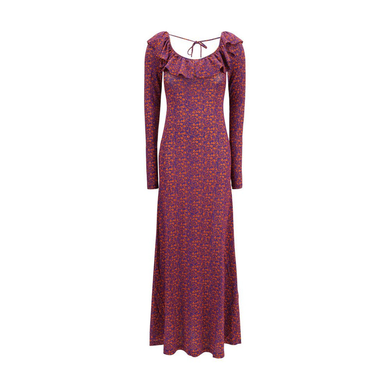 Robe Casual Multicolore en Viscose Kristina Ti