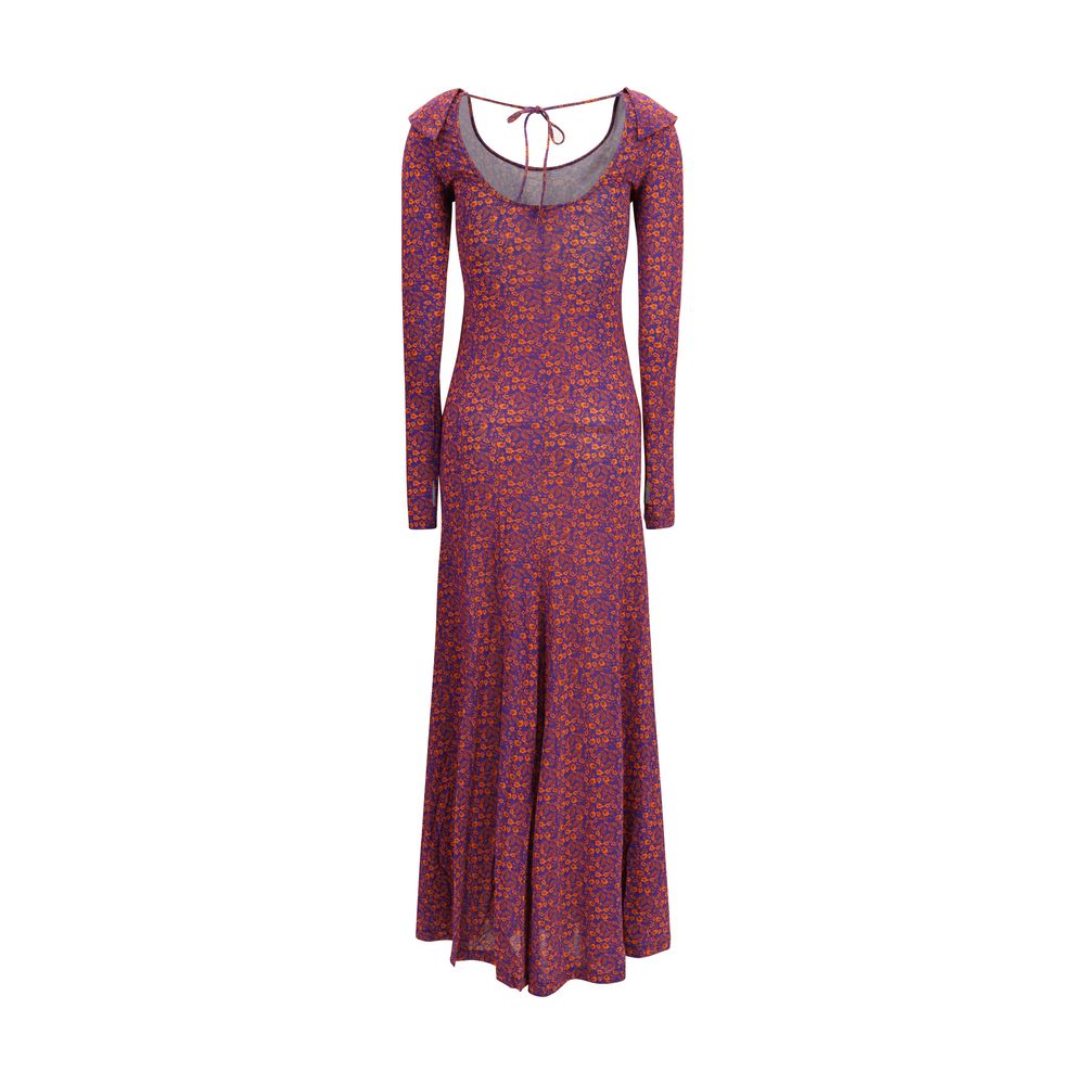 Robe Casual Multicolore en Viscose Kristina Ti