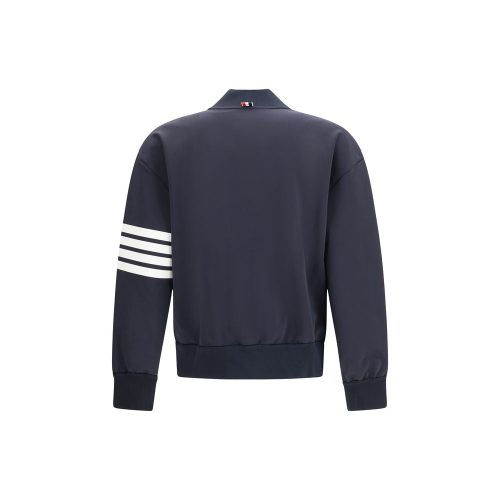 Thom Browne Blauwe Viscose Bomber