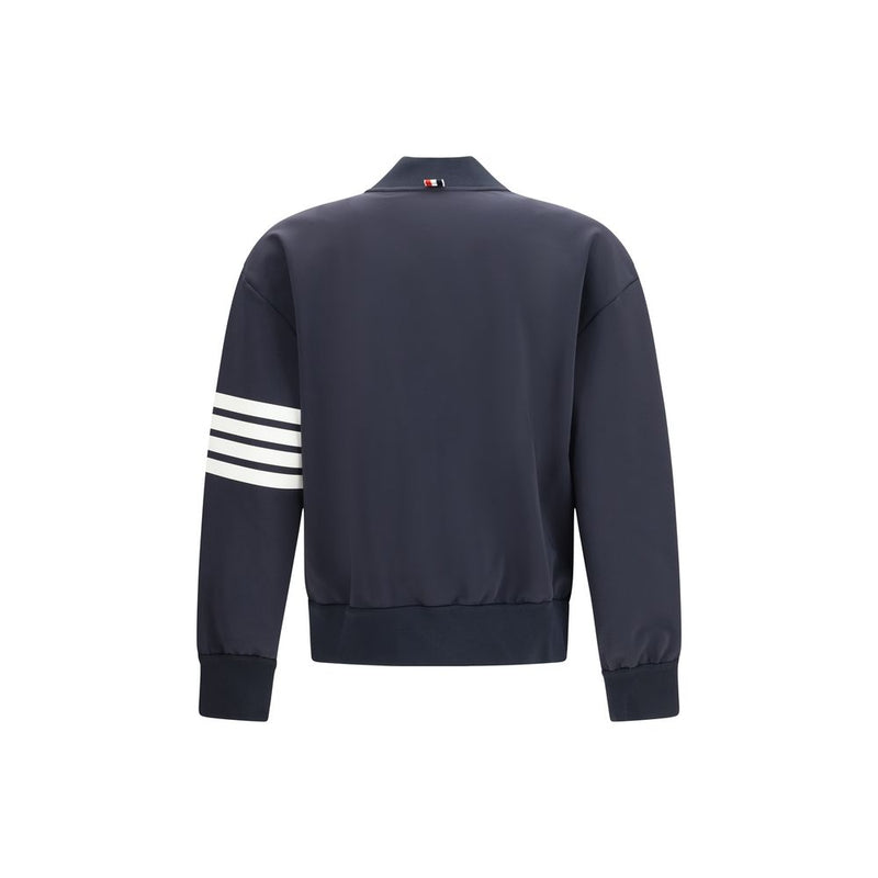 Thom Browne Blauwe Viscose Bomber