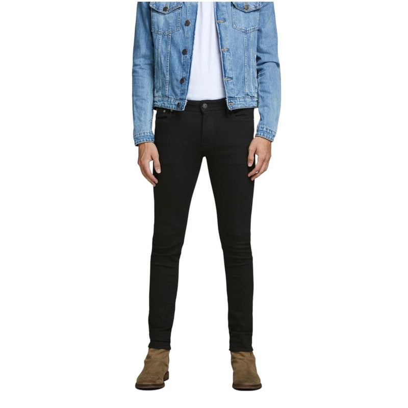 Jack Jones Zwarte Katoenen Skinny Jeans