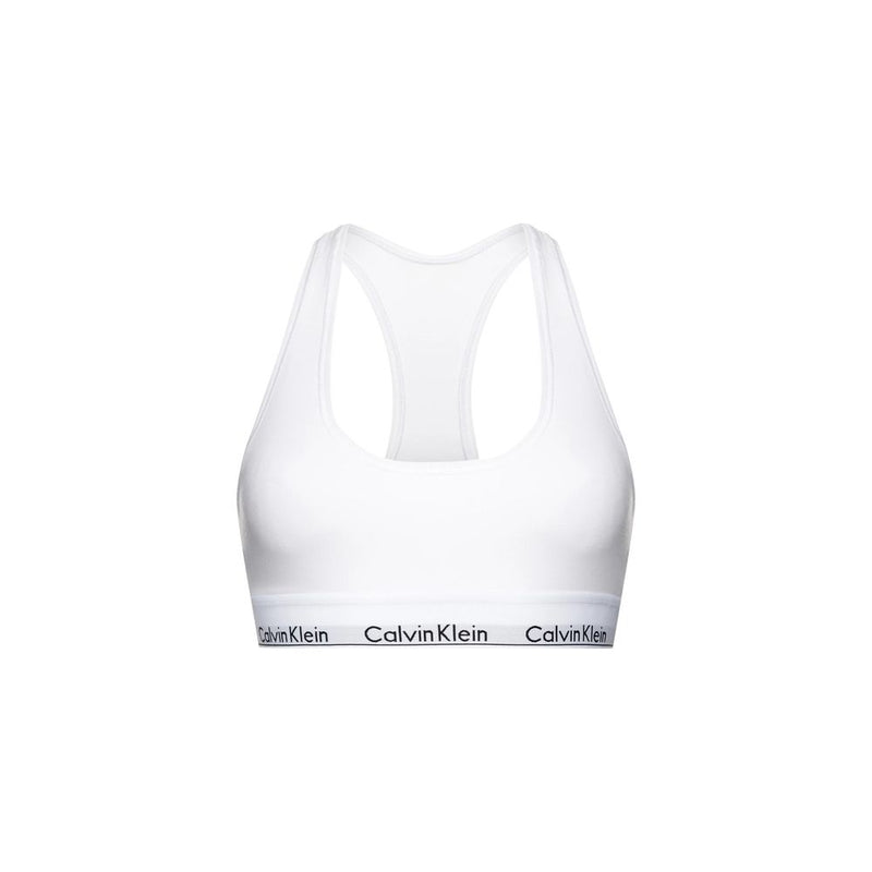 Calvin Klein Underwear F3785E Women's White Cotton Bra