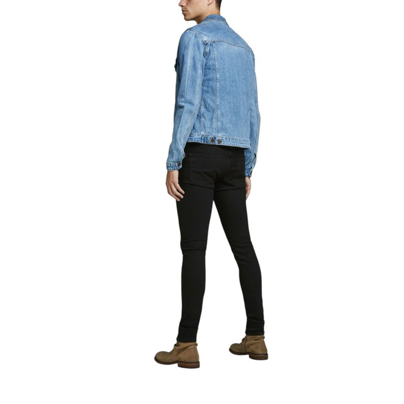 Jack Jones Zwarte Katoenen Skinny Jeans