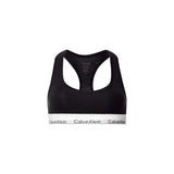 Calvin Klein Underwear F3785E Black Cotton Bra for Women