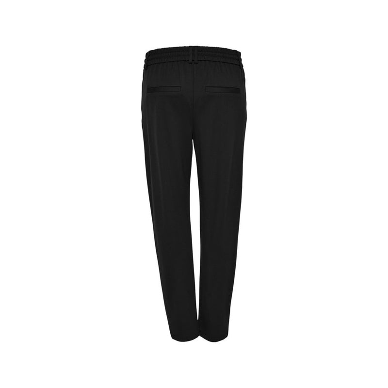 Only ONLPOPTRASH LIFE EASY COL Black Viscose Casual Pants