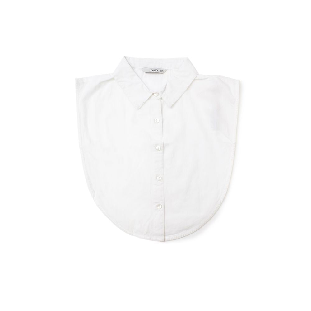 Only White Cotton Top for Women - Perfect for Autumn/Winter