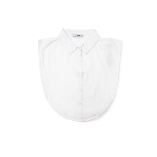 Only White Cotton Top for Women - Perfect for Autumn/Winter